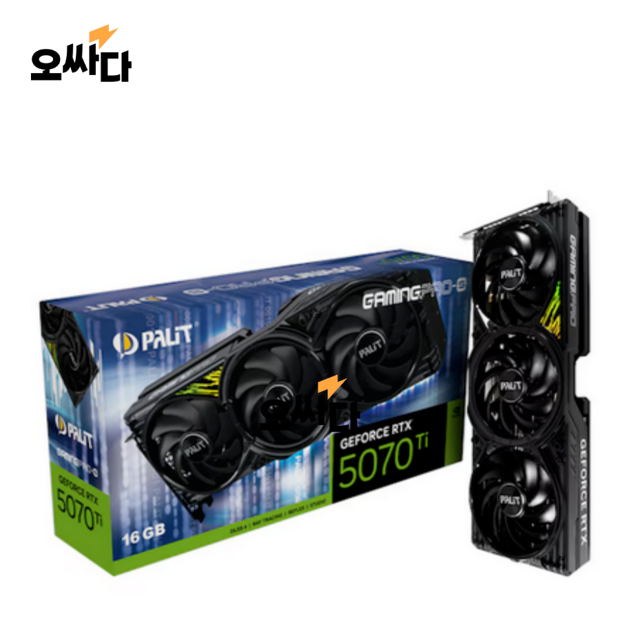 PALIT 지포스 RTX 5070 Ti GAMINGPRO-S D7 16GB