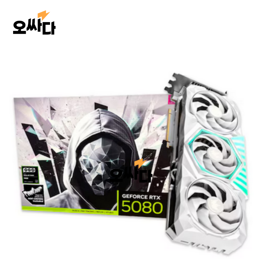 갤럭시 GALAX 지포스 RTX 5080 HOF GAMING D7 16GB